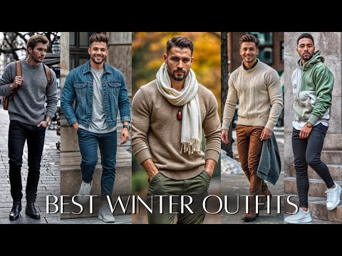 Best Winter Outfit Ideas For Men | Latest Men's Fashion Ideas | Fall Outfit Ideas For Men