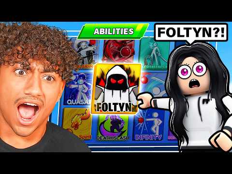 I Let My GIRLFRIEND Choose My Abilities For 24 HOURS.. (Roblox Blade Ball)