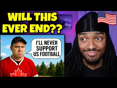 Canadians Are Boycotting American Football?! | AMERICAN REACTION