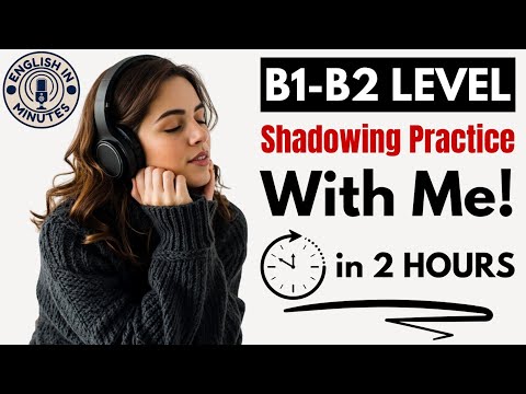 Improve Your English by Shadowing Practice | B1 & B2 English Listening & Speaking Practice Podcast