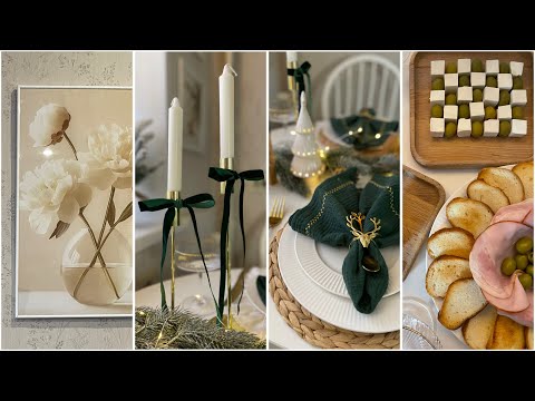 🎄New Year's Table Setting 🍽️✨Appetizer Recipes 🥂 Wildberries 🛍️ Ginger Cookies 🍪