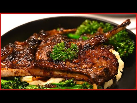 **MUST-TRY! Juicy Lamb Chops with SECRET SAUCE | Valentines Day Dinner Idea