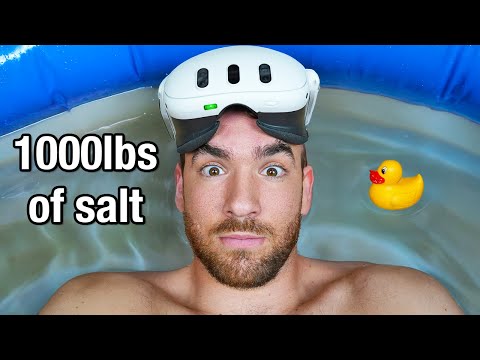 I Built a Float Tank to Escape Reality