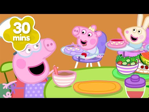 Peppa Feeds the BABIES! 🍼 Peppa Pig Full Episodes | 30 Minutes