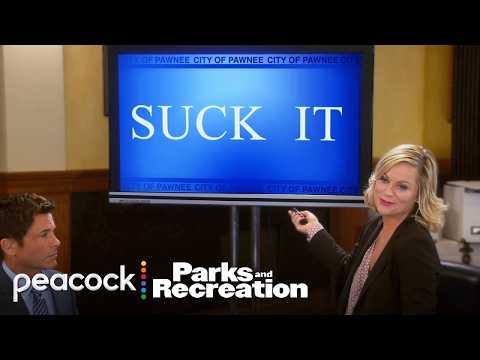 a masterclass in insults and shade | Parks and Recreation