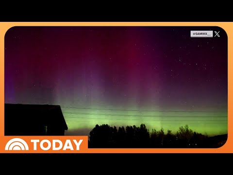 Northern lights on Display for 23 States After Geomagnetic Storm