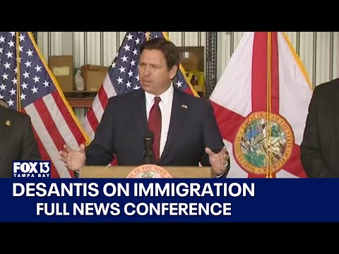 Gov. DeSantis on immigration: Full news conference