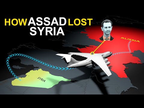 How Assad Lost Syria & Escaped to Russia? #syria #israel #russia