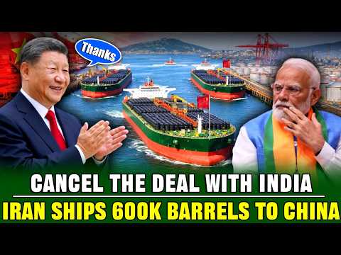 After India Refused to Make Payment, Iran Resold 600,000 Barrels of Oil Directly to China!