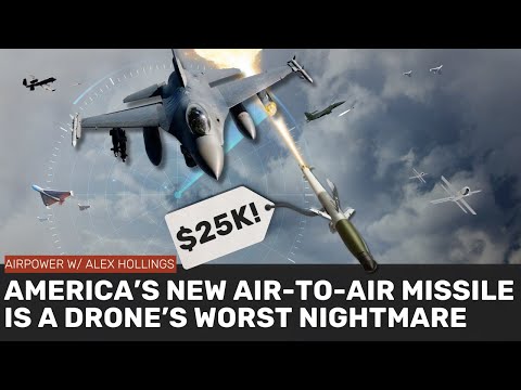 America's newest air-to-air missile is a drone's worst nightmare