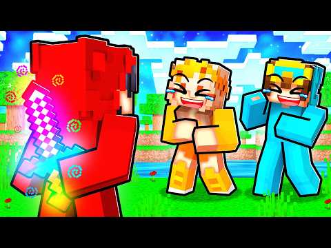 I Pretended To Be a Noob in Minecraft, Then Used OP ITEMS to Win!