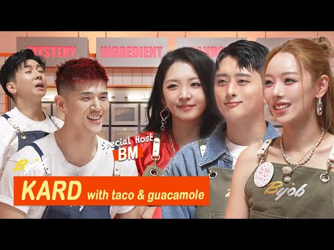 KARD serves up chaos, tacos, and too much chemistry 🌮💥 | Joon & Brian BYOB #KARD