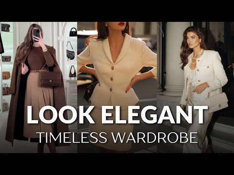 9 Old Money Wardrobe Pieces Every Elegant Woman Needs | For elegant women