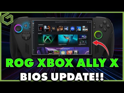 ROG Xbox Ally X NEW Bios Update & More!!