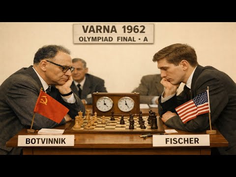 Mikhail Botvinnik vs Bobby Fischer - Varna Olympiad Final•A, 1962