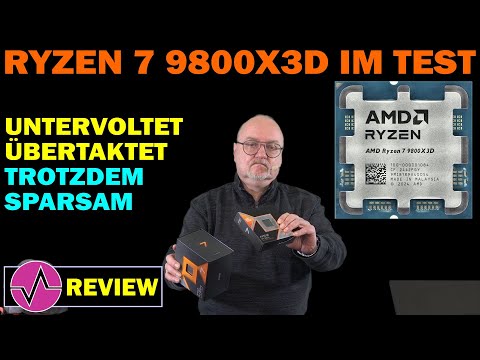Ryzen 7 9800X3D in gaming test (with OC and UV): Fast, economical and with 3D cache at the top