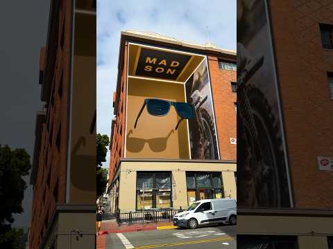 3D billboard in San Diego @madsonofamerica  #3danimation #madson #videographer #cinema tography ma