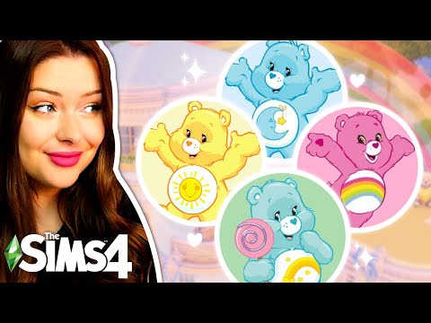 Building Heart Shaped Dorms for CAREBEARS in The Sims 4