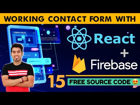 Adding Firebase & Real Time Database🔥 Complete React with Firebase Contact Form Tutorial | Hindi #15