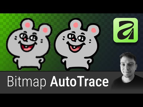 How to Trace Bitmap to SVG in Affinity V3 (Easy Convert)