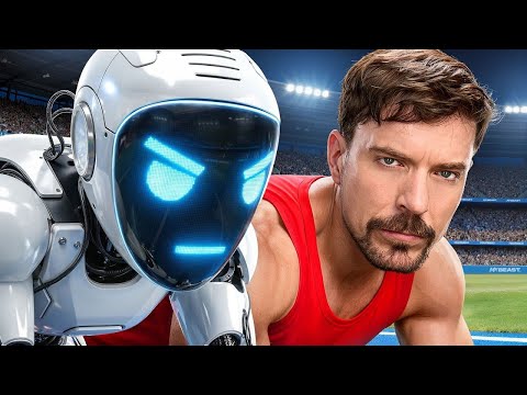 World's Fastest Man Vs Robot