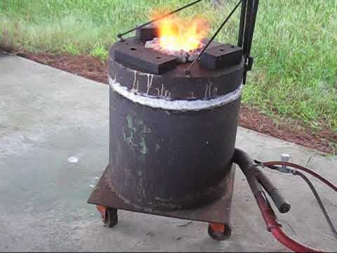 Furnace dimensions, another iron melt