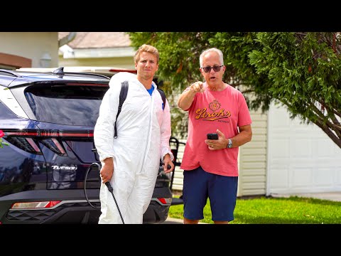 Spraying Weed Killer On Strangers Flowers!