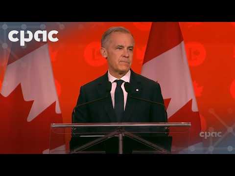 Mark Carney addresses the 2026 Liberal convention in Montreal – April 11, 2026