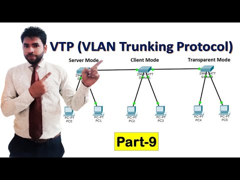 VTP Configuration - Cisco VLAN Trunking Protocol Tutorial in Hindi - Part 9|CCNA 200-301​
