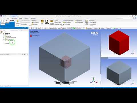 ANSYS Fluent Tutorial: Three methods of Defining Fluid - Solid interface for Conjugate heat transfer