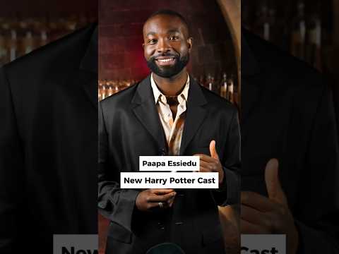 The New Harry Potter Cast 😮 #harrypotter