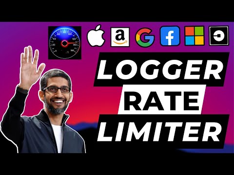 Logger Rate Limiter: 359 - System Design interview question @ google, apple, amazon, meta, microsoft