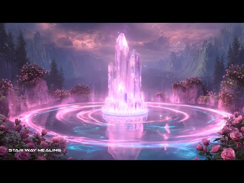 639Hz Rose Quartz Fountain • Energies of Beauty, Love, Allure, Harmony & Inner Peace