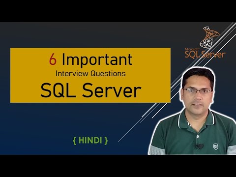 Top 6 Most Repeated sql server interview questions and answers | Hindi