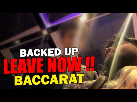 CASINO TOLD ME TO LEAVE AFTER BEATING BACCARAT!!