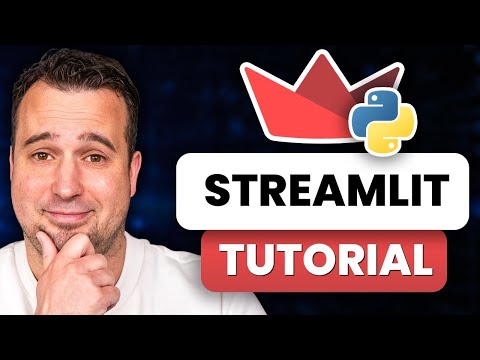 Streamlit Tutorial - Build AI Web Apps with ONLY Python!