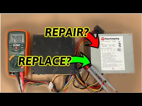 I could not fix this Power Computing power supply. So I fixed it.