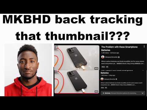 The downfall of @mkbhd has started...that ONE PLUS thumbnail reivew of @AverageDadOfficial