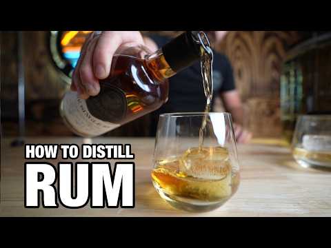 How to Distill Rum: Molasses to Spirit. Muck and Dunder - Generational Wash