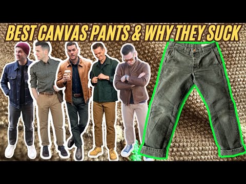 My Favorite Canvas Pants: The Jeans Alternative You're Not Wearing