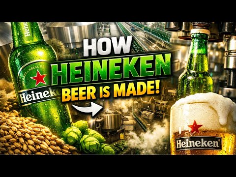 Inside the Heineken Beer Factory 🍺 How Heineken Is Made Full Process