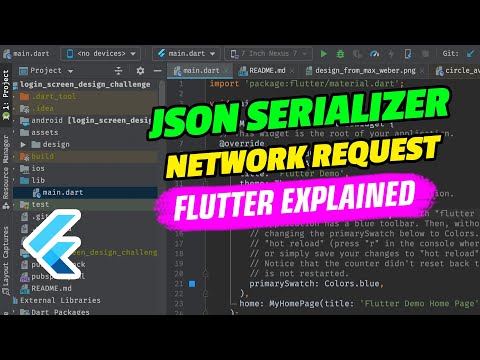 JSON Serializer in Flutter for better network requests