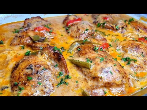 CREAM OF MUSHROOM CHICKEN | recipe oven baked chicken