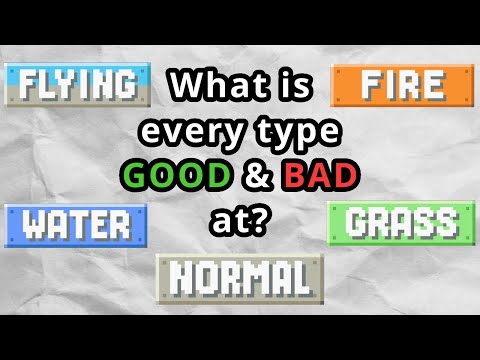 What are the specialties of the pokemon types?