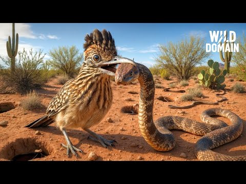 UCCELLO CORRIDORE | Il Brutale Cacciatore Di Serpenti Più Temuto Nel Deserto