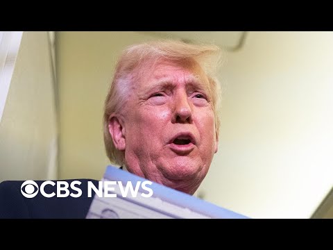 Trump says U.S. not leaving Strait of Hormuz "quite yet" as he criticizes NATO allies