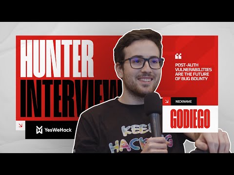 YesWeHack Hunter Interviews – #1 GoDiego: "Post-auth vulnerabilities are the future of Bug Bounty"
