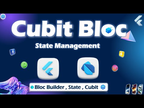 Cubit State Management | Cubit tutorial for beginners | Cubit Bloc