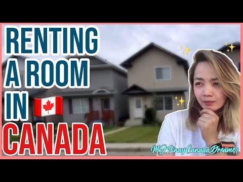 HOW TO FIND A CHEAPEST ACCOMMODATION IN CANADA| RENTING A ROOM $350 (ALL UTILITIES INCLUDED)