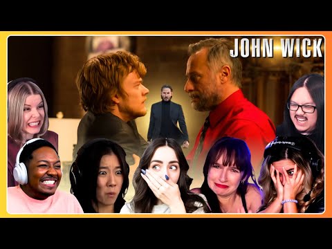 "WHO IS JOHN WICK!?" John Wick (2014) First Time Watching Movie Reaction Compilation